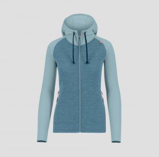 Karpos CAMOSCIO W Full Zip spring lake/sterling blue Veľkosť: XL