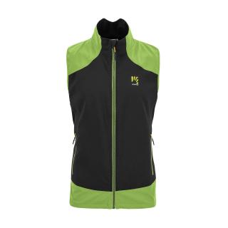 Karpos PARETE pánska vesta black/jasmine green Veľkosť: XXL