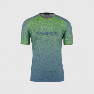 Karpos PRATO PIAZZA pánske tričko bluefin/jasmine green Veľkosť: L