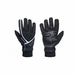 RFR COMFORT ALL SEASON Long Black Farba: čierna / biela, Veľkosti rukavíc: XL (10)