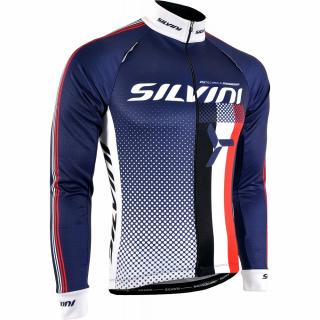 Silvini Team Navy Dark Blue n White Farba: Modrá, Veľkosť: M