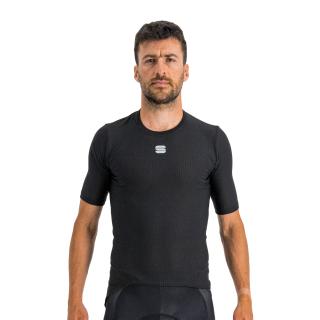 Sportful BODYFIT PRO pánske tričko s krátkym rukávom čierne Veľkosť - Oblečenia: L