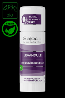 Saloos - Bio prírodný tuhý deodorant levanduľa 50 ml