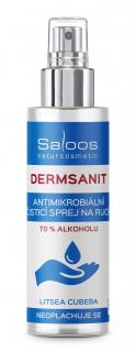 Saloos - Dermsanit antimikrobiálny bezoplachový sprej na ruky 50 ml 50 ml