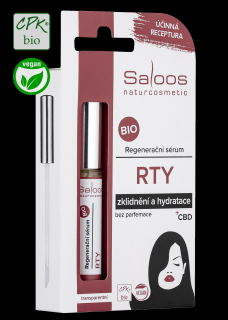 Saloos - Regeneračné sérum na pery s CBD 7 ml