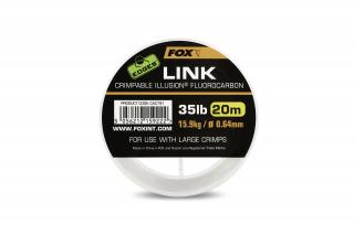 Fox Edges Link Crimpable Illusion Fluorocarbon 0,64mm/35lb/20m