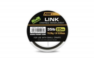 Fox Edges Link Crimpable Monofilament 0,64mm/35lb/20m