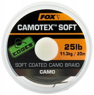 Fox Šnúra Edges Camotex Soft Coated Camo Braid 20lb/25lb/35lb-20m VARIANT: 20lb/9,1kg/20m