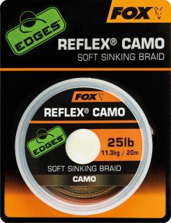 Fox Šnúra Edges Reflex Camo Soft Sinking Braid 20lb/25lb/35lb-20m VARIANT: 20lb - 20m