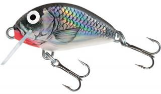 Salmo Tiny 3cm - Floating VARIANT: HOLOGRAPHIC GREY SHINER