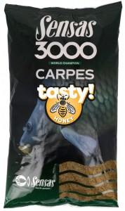 Sensas 3000 Carp Tasty príchuť: Honey (Med)