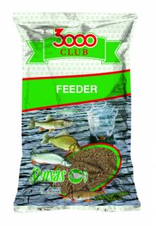 Sensas 3000 CLUB SERIA -  1KG príchuť: Feeder (feeder)