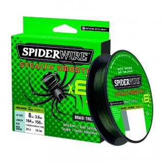 Spiderwire-Stealth smooth x8-150 m (green) VARIANT: 0,07 mm/7,3 kg