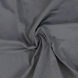 Luxusné bavlnené JERSEY prestieradlo s lycrou 160x200 cm - tmavo sivé
