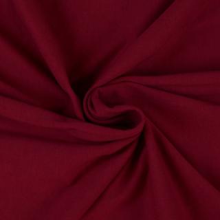 Luxusné bavlnené JERSEY prestieradlo s lycrou 220x200 cm - vínová