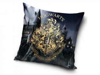 Obliečka na vankúšik 40x40 cm - Harry Potter Erb Bradavické školy