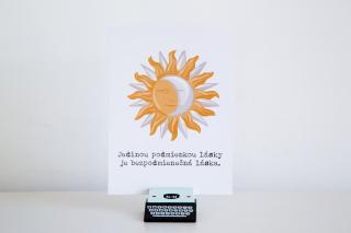 Jedinou podmienkou lásky je bezpodmienečná láska Typ: Kartička