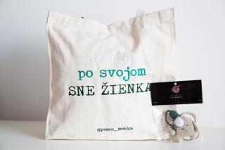 Taška - Nešliap po svojom sne, žienka Taška: Taška+Prívesok