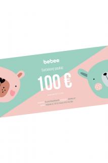 Darčekový poukaz 100€ | bebee.sk