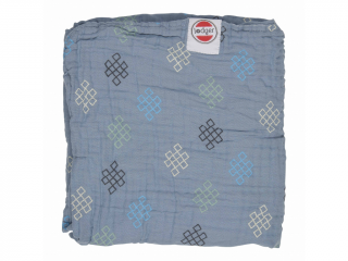 Deka Dreamer Muslin Knot Xandu 120x120cm Ocean | Lodger