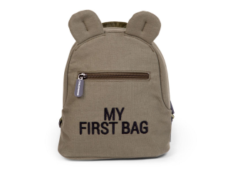 Detský batoh My First Bag - Canvas Khaki | Childhome