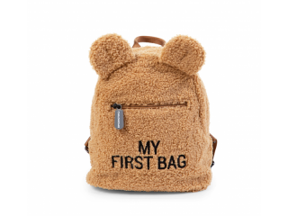 Detský batoh My First Bag Teddy - Beige | Childhome