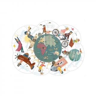 Kruhové puzzle Moja planéta | LONDJI