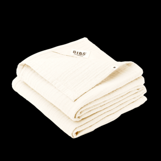 Mušelínové plienky  z BIO bavlny - Ivory  | BIBS