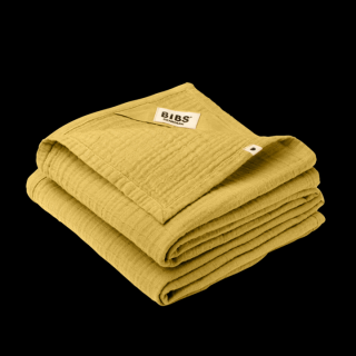 Mušelínové plienky  z BIO bavlny - Mustard  | BIBS