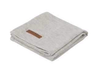 Plienky swaddle 120x120 pure grey | Little Dutch