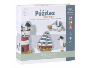 Puzzle 6 v1 - Námornícky záliv | Little Dutch