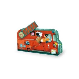 Puzzle Požiarnické auto | DJECO