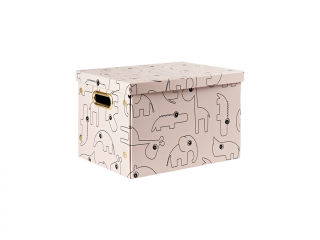 Úložný box Contour ružový | Done by Deer
