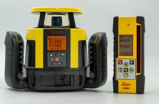 Novinka - rotačný laser Leica RUGBY CLAx700