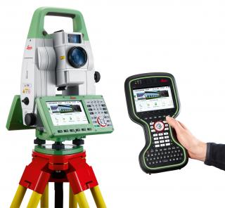Totálna stanica TS16P 3" R1000 + CS20 ovládač