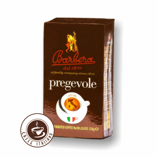 Barbera Pregevole mletá káva 250g