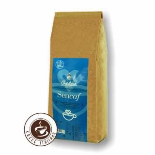 Barbera Sencaf bezkofeínová zrnková káva 1kg