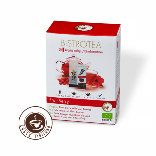 Bistrotea Kingsize Bio Ovocný čaj - bobuľové ovocie 20xTpod/4g