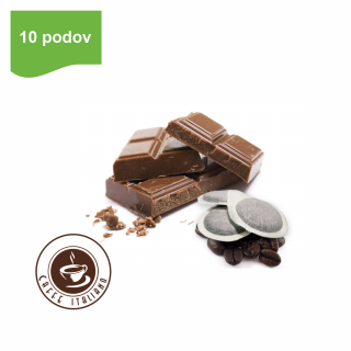 Bonini Čokoláda E.S.E. kávové pody 10ks  (Coffee + 1,4% čoko aróma)
