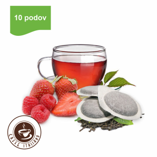Bonini  E.S.E. pody Jahoda/Malina čaj 10ks  ovocný čaj