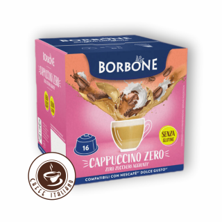 Borbone Cappuccino bez cukru 16ks