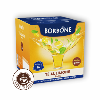 Borbone Citrónový čaj 16ks