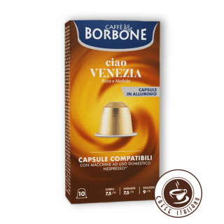 Borbone Nespresso Alluminio Ciao Venezia 10ks