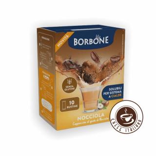 Borbone Sticks Cappuccino lieskový oriešok - instatný nápoj 10ks