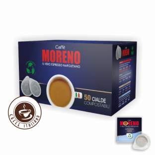 Caffe Moreno Aroma Dek e.s.e.pody 50ks  80% Arabica + 20% Robusta