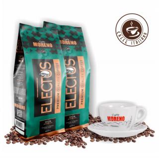 Caffe Moreno Electus 2kg + espresso šálka  100% Arabica