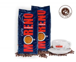 Caffe Moreno Gran Miscela Bar 2kg + espresso šálka