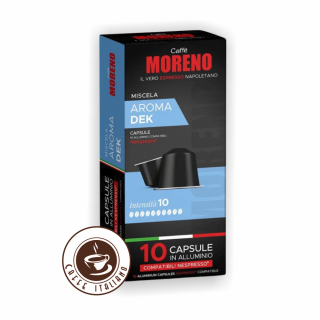 Caffe Moreno Nespresso Aluminium Aroma Dek 10ks
