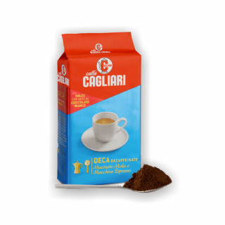 Cagliari Bezkofeínová mletá káva 250g  Bezkofeinová