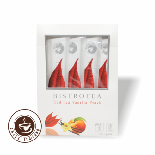 Červený čaj Bistrotea Vanilka-broskyňa 32xTpod